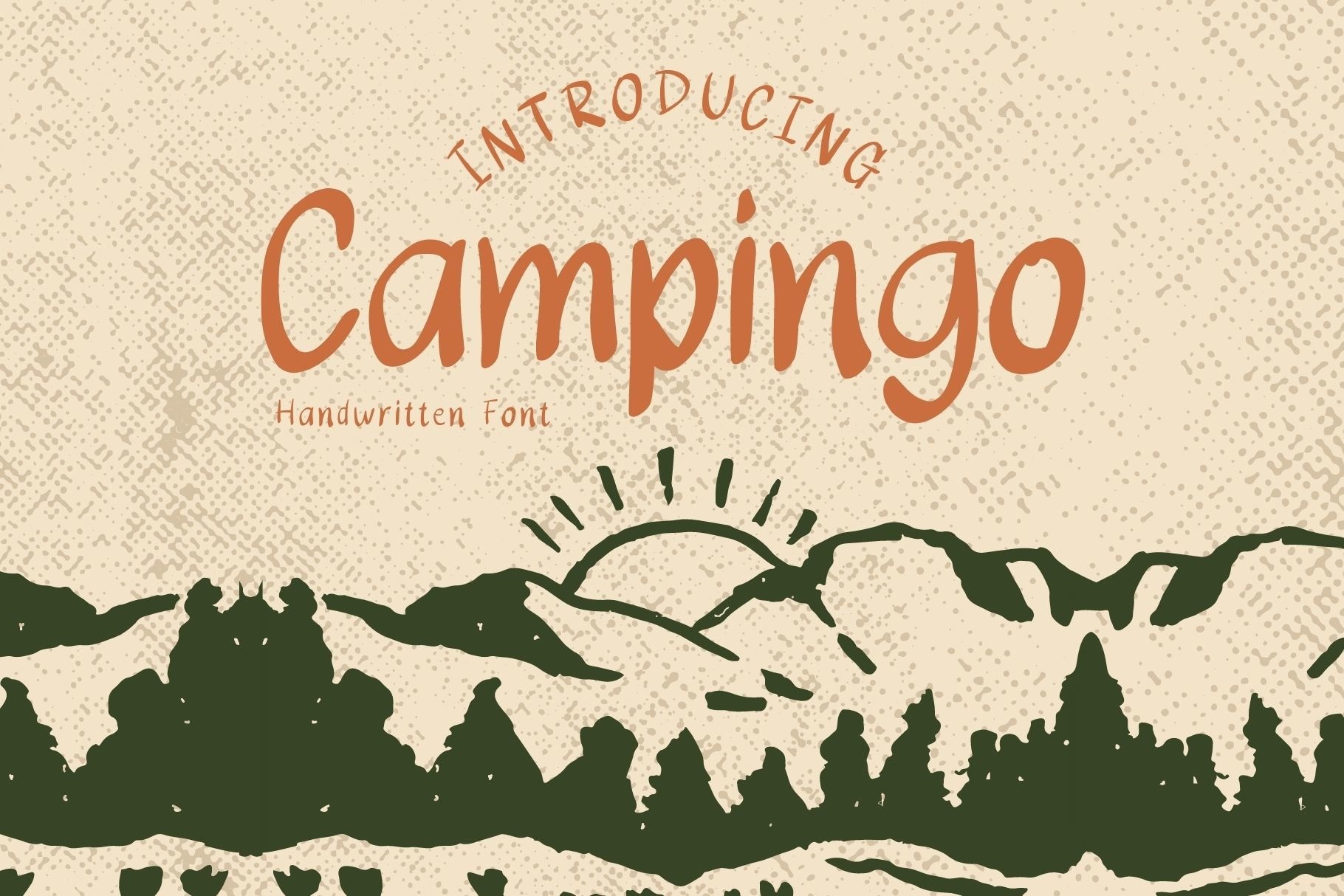 폰트 Campingo